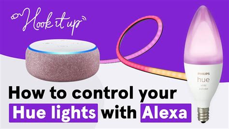 how do you hook up lights to alexa